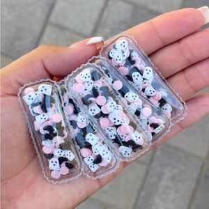 Halloween Ghost Hair Shaker Clips